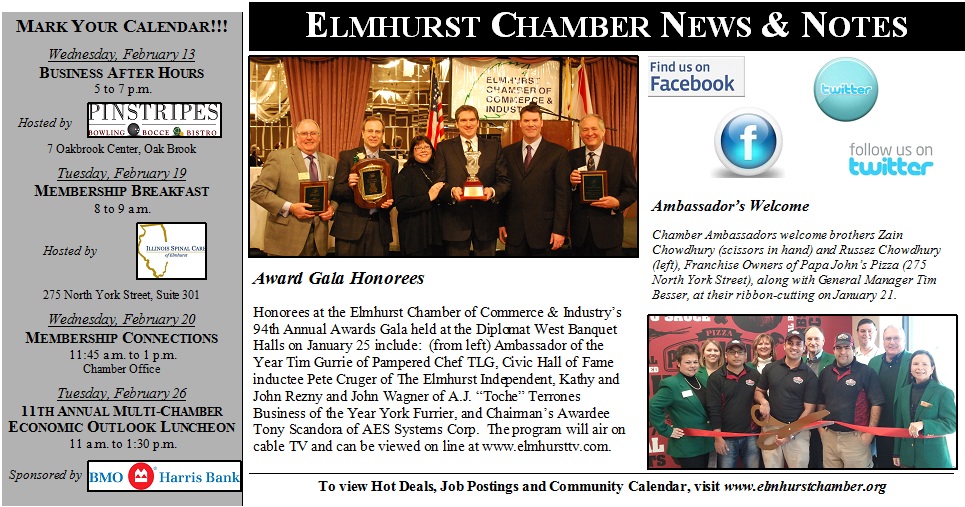 February News & Notes 2013