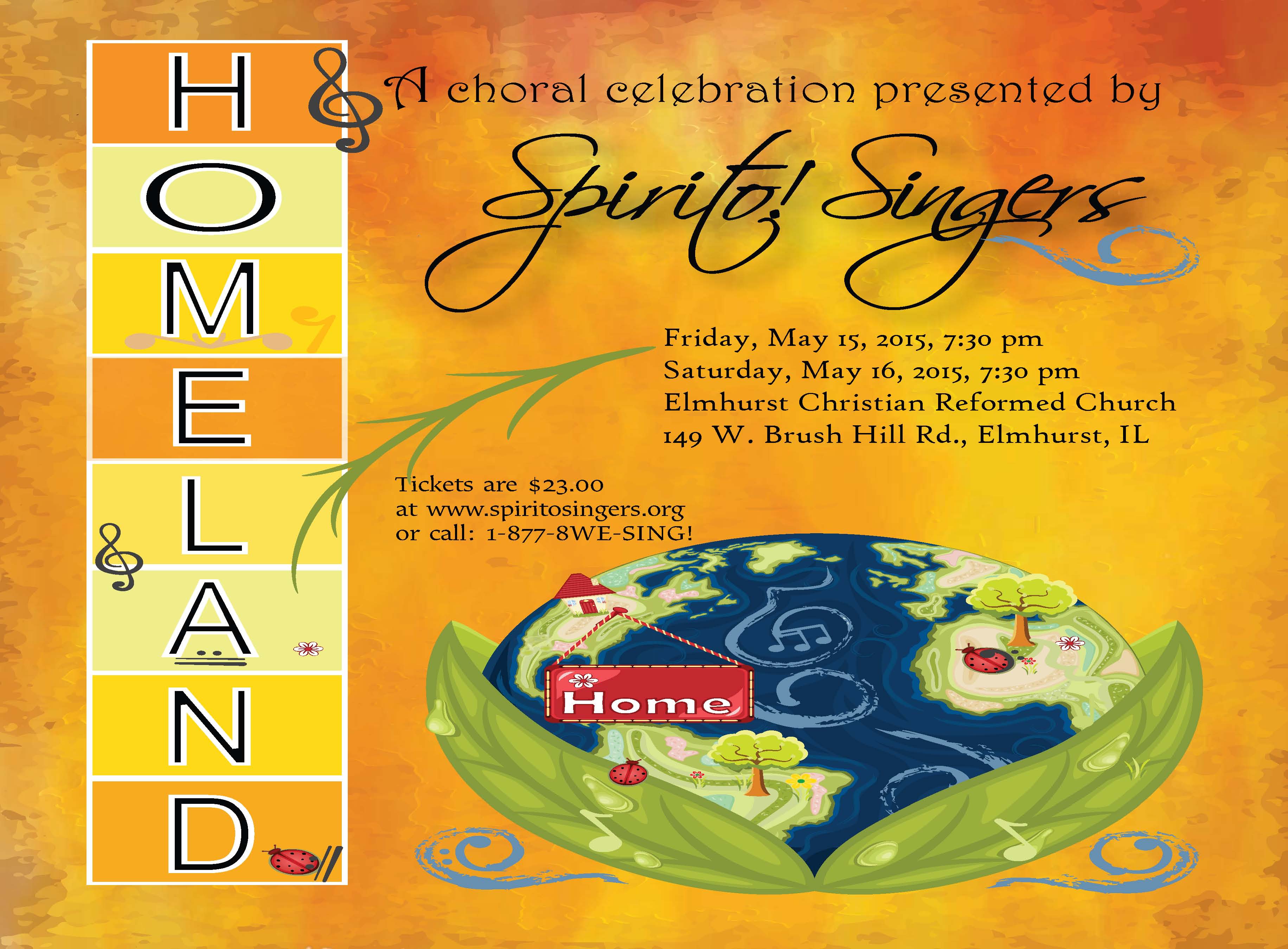 A Choral Celebration Presented by Spirito! Singers