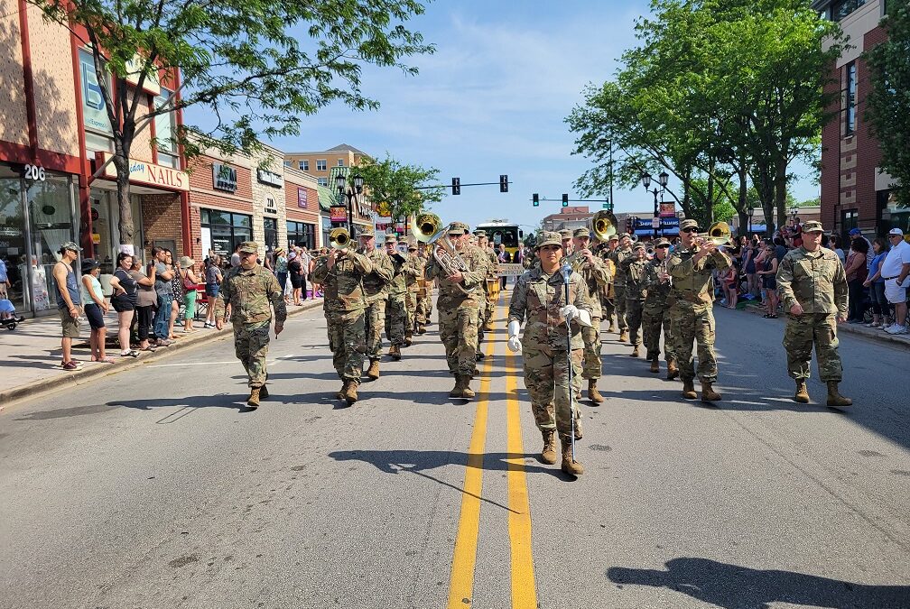 Illinois Army National Guard Band Returns to Elmhurst